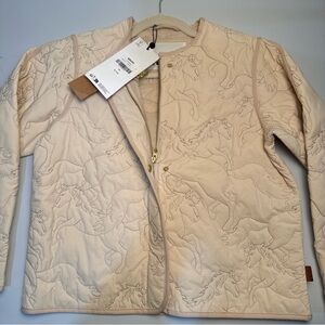 MOLO girls embroidered horse jacket sz 12 NWT